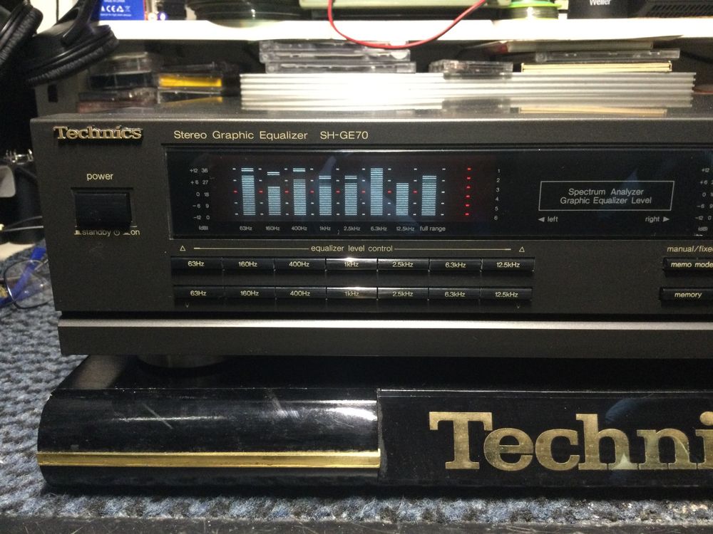 TECHNICS SH-GE70 Stereo Graphic Equalizer (Gebraucht) in Camorino für ...