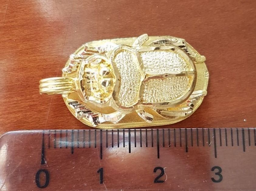 Anhänger: Toller ägyptischer Glücksbringer – Neu (gemäss Beschreibung) aus Unterägeri von Altgoldschmuck 7