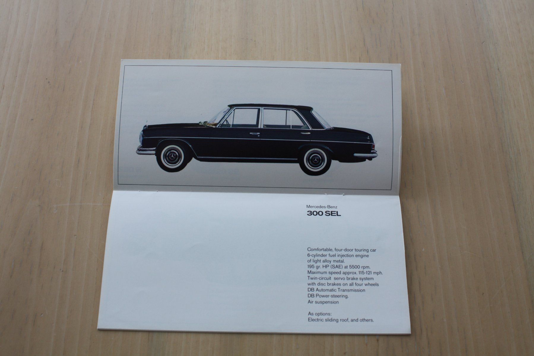 Mercedes-Benz Documenti: Mercedes-Benz Modell Programm Prospekt 9/1965 – Usato da Wikon venduto da erwin400 4