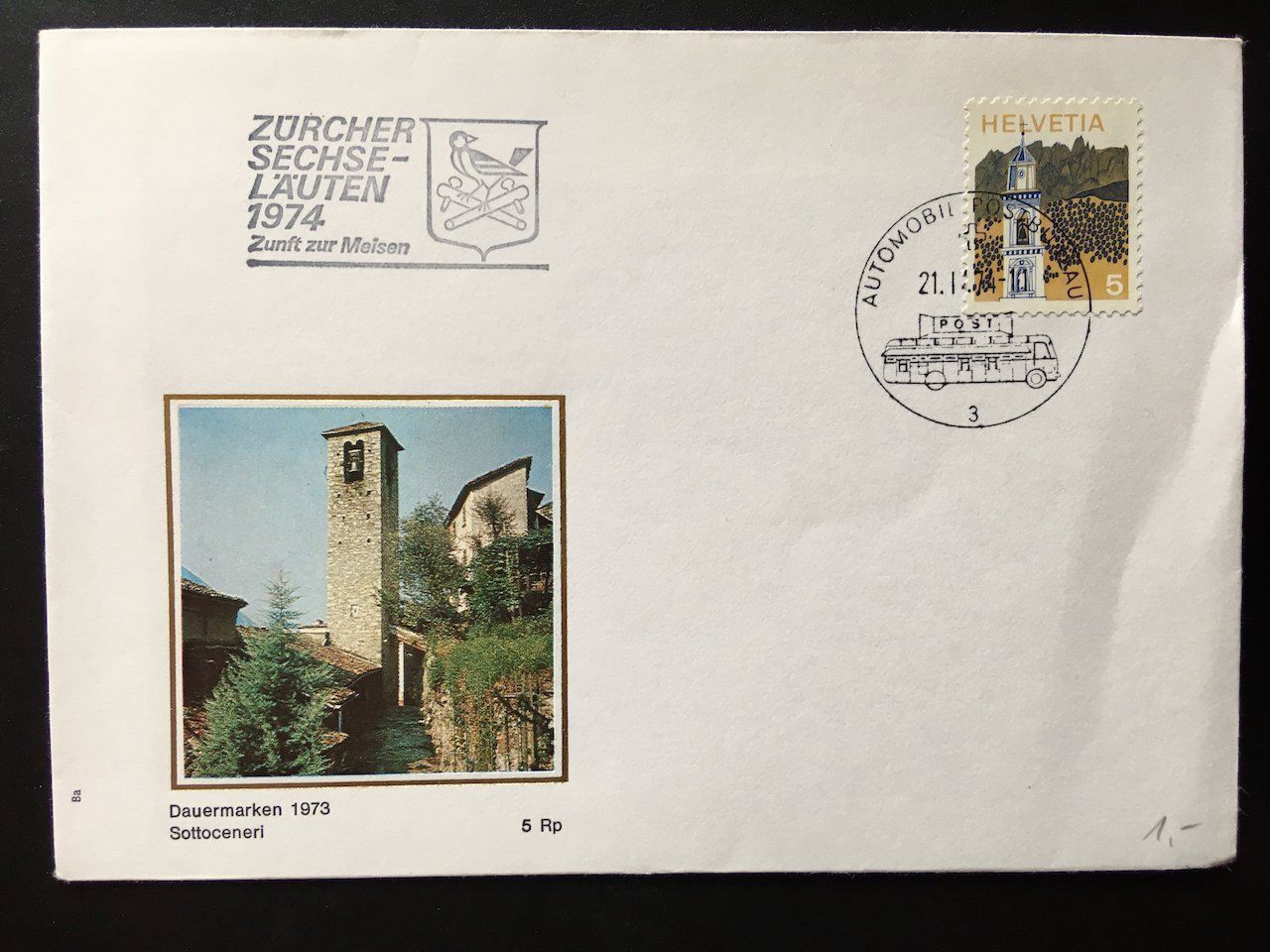 Tutti i francobolli: Lot 5 diverse Belege 1961-74 – Usato da Nesslau venduto da zueri6 4