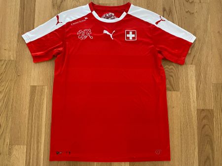ORIGINAL SCHWEIZ NATI TRIKOT 2016/18 SUISSE MAILLOT S