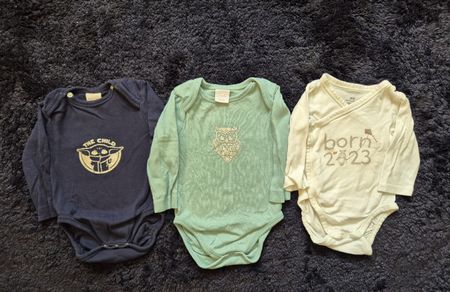 3er Set Bodys Gr. 62/68 (The Child)