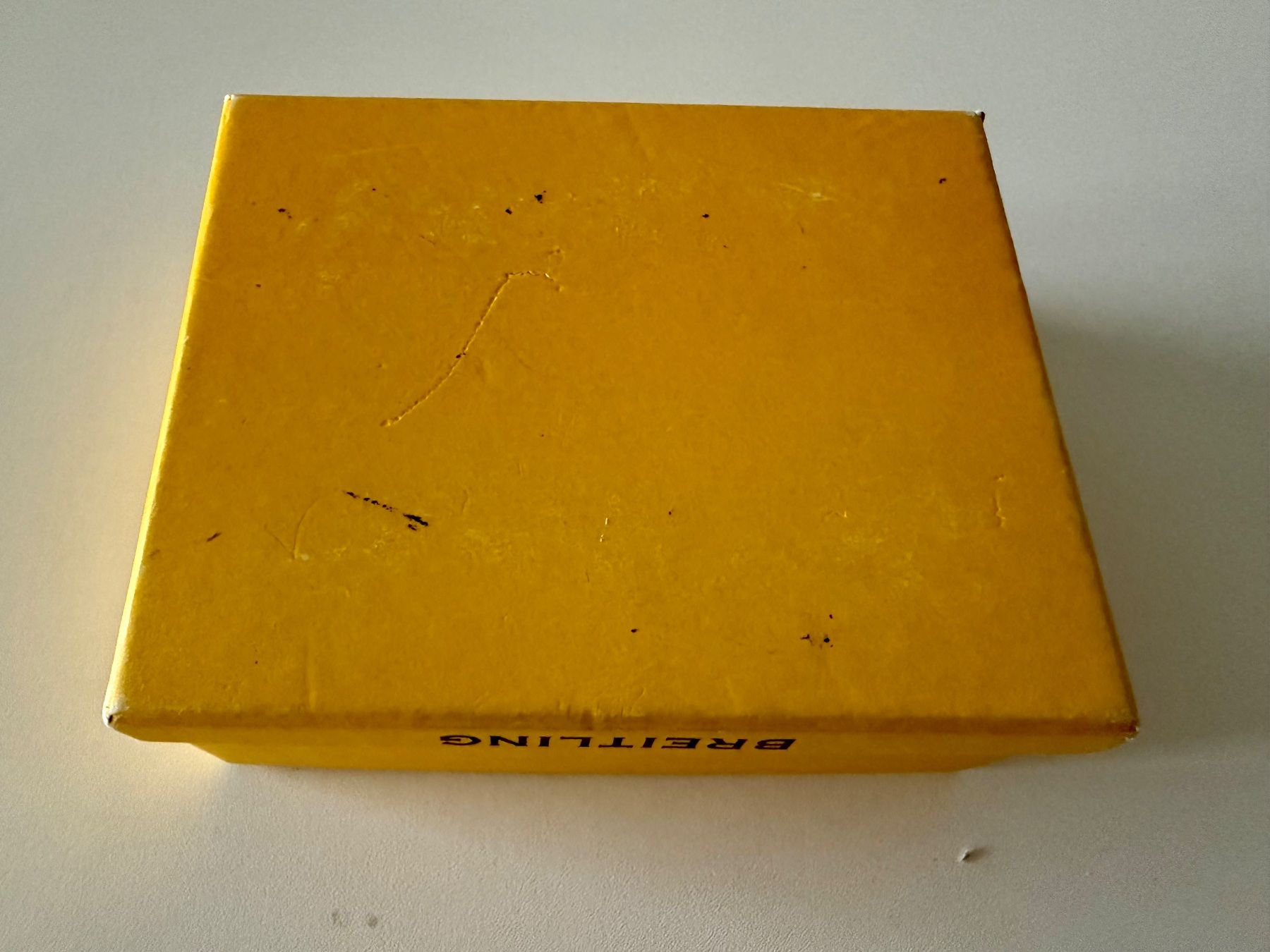 Breitling Orologi: BREITLING yellow base for outerbox (bakelite boxes) – Usato da Mont-sur-Lausanne venduto da vmi_ym5l 5