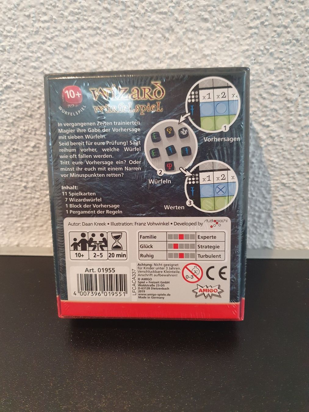 Spiele: Neu - AMIGO - Wizard - Würfelspiel – Neu und originalverpackt aus Dagmersellen von Jarsetz_Restposten 1