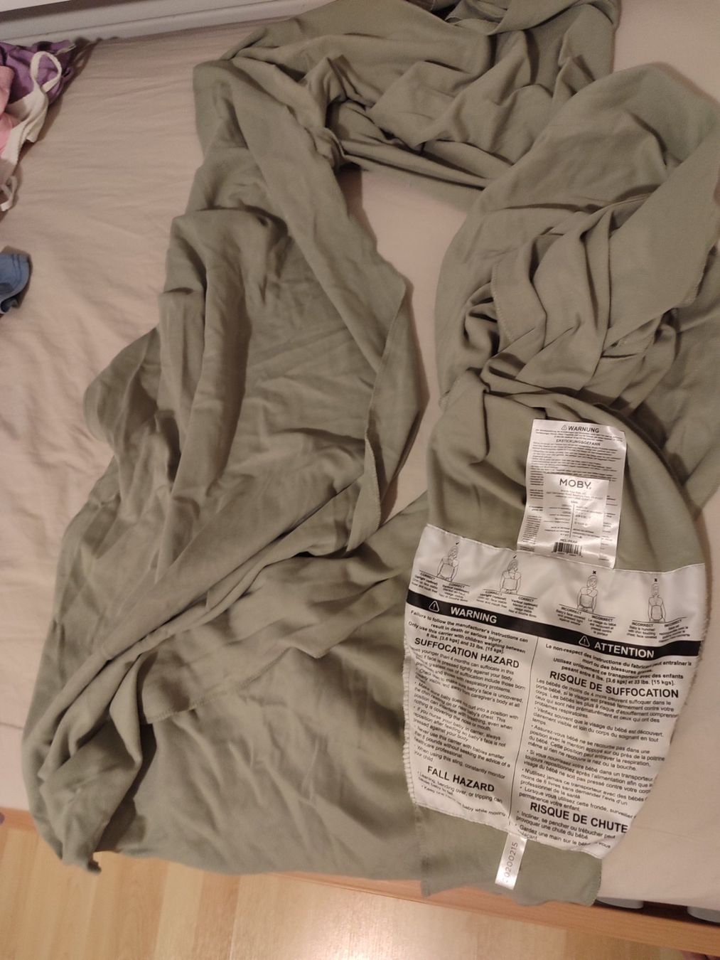 Moby Wrap Marsupi portabebè: Moby Wrap Tragetuch ungebraucht – Usato da Winterthur venduto da argy_7 2