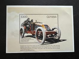 Guyana - 1998 - Grand Prix Renault Block ** Luxus (D290)