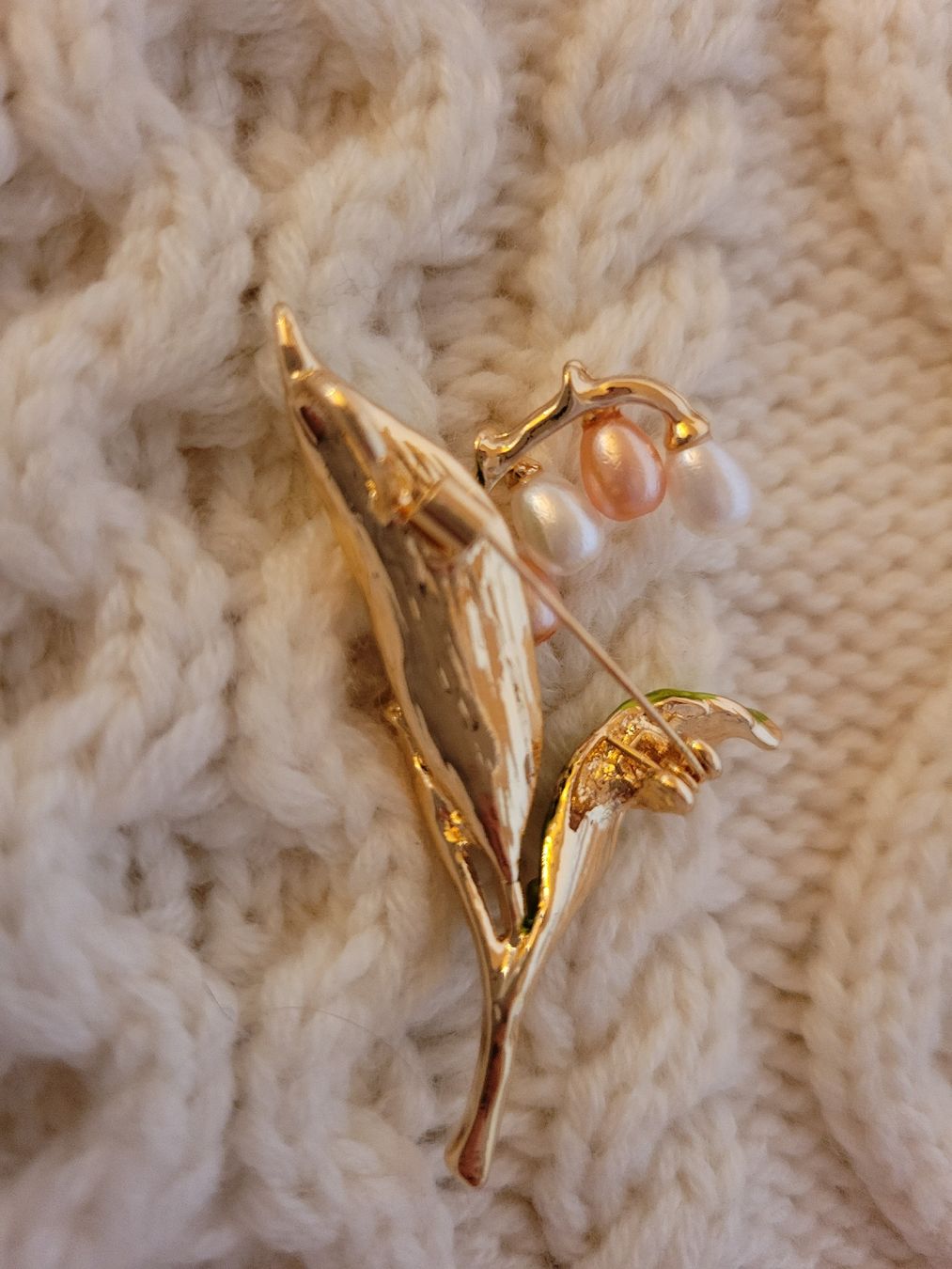 Spille & Fermagli: Broche représente un muguet , NEUF – Nuovo (secondo la descrizione) da Bernex venduto da Dariafr 5
