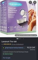 Lansinoh Tire-lait Électrique Compact