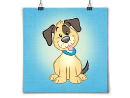 Poster fürs Kinderzimmer - 3/7: HUND