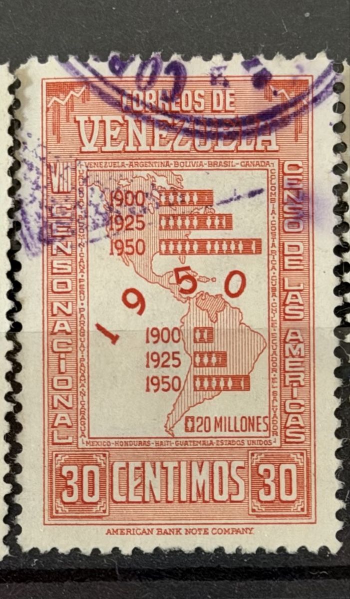Tutti i francobolli: Timbrés - Venezuela – Usato da Petit-Lancy venduto da Solcarm 4