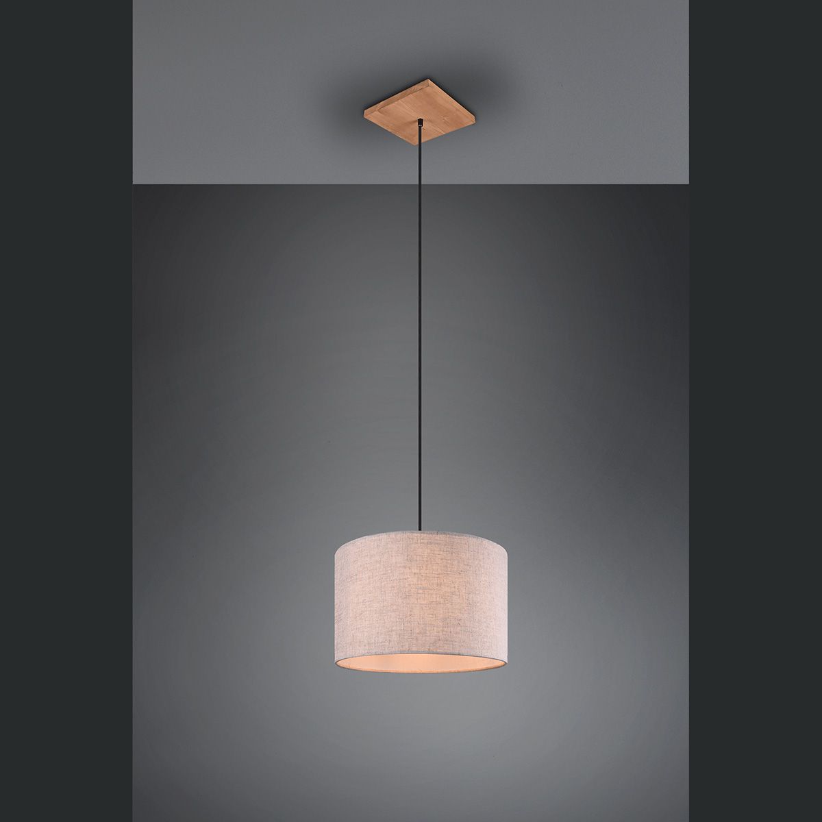 Lampadari & plafoniere: Pendelleuchte, Stoffschirm, 35 cm Ø – Nuovo (secondo la descrizione) da Kreuzlingen venduto da Smart-Light