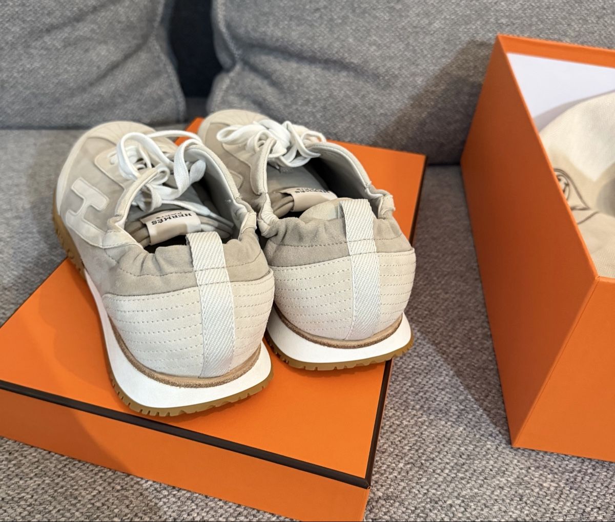 Hermès Scarpe da donna: HERMÈS Jet sneakers gr. 39.5 NEU – Nuovo e nell'imballaggio originale da Pfäffikon SZ venduto da happy.life 7