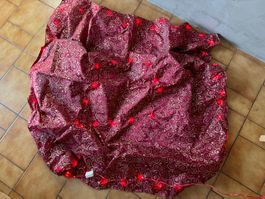 Nappe de Noël lumineuse 115 x 115
