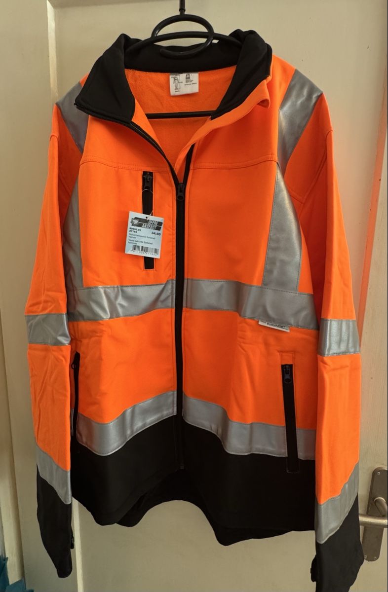 Giacche: Sicherheitsjacke Softshell, orange , XL – Nuovo e nell'imballaggio originale da Basel venduto da maulwurf012