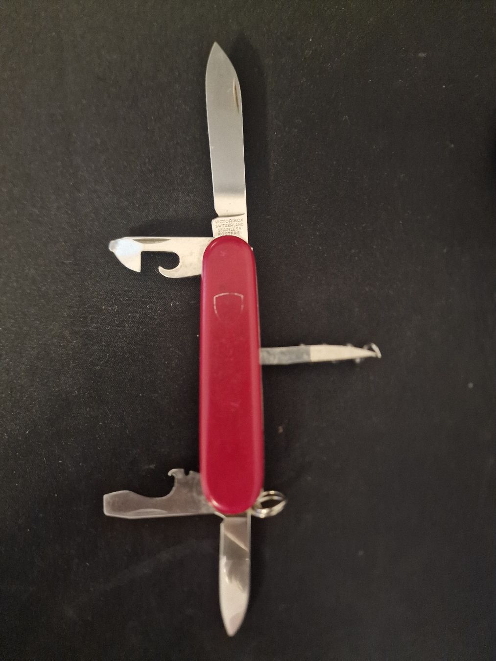 Victorinox Coltelli tascabile: Victorinox Classic Taschenmesser, Rot – Usato da wallisellen venduto da Murat-440 4