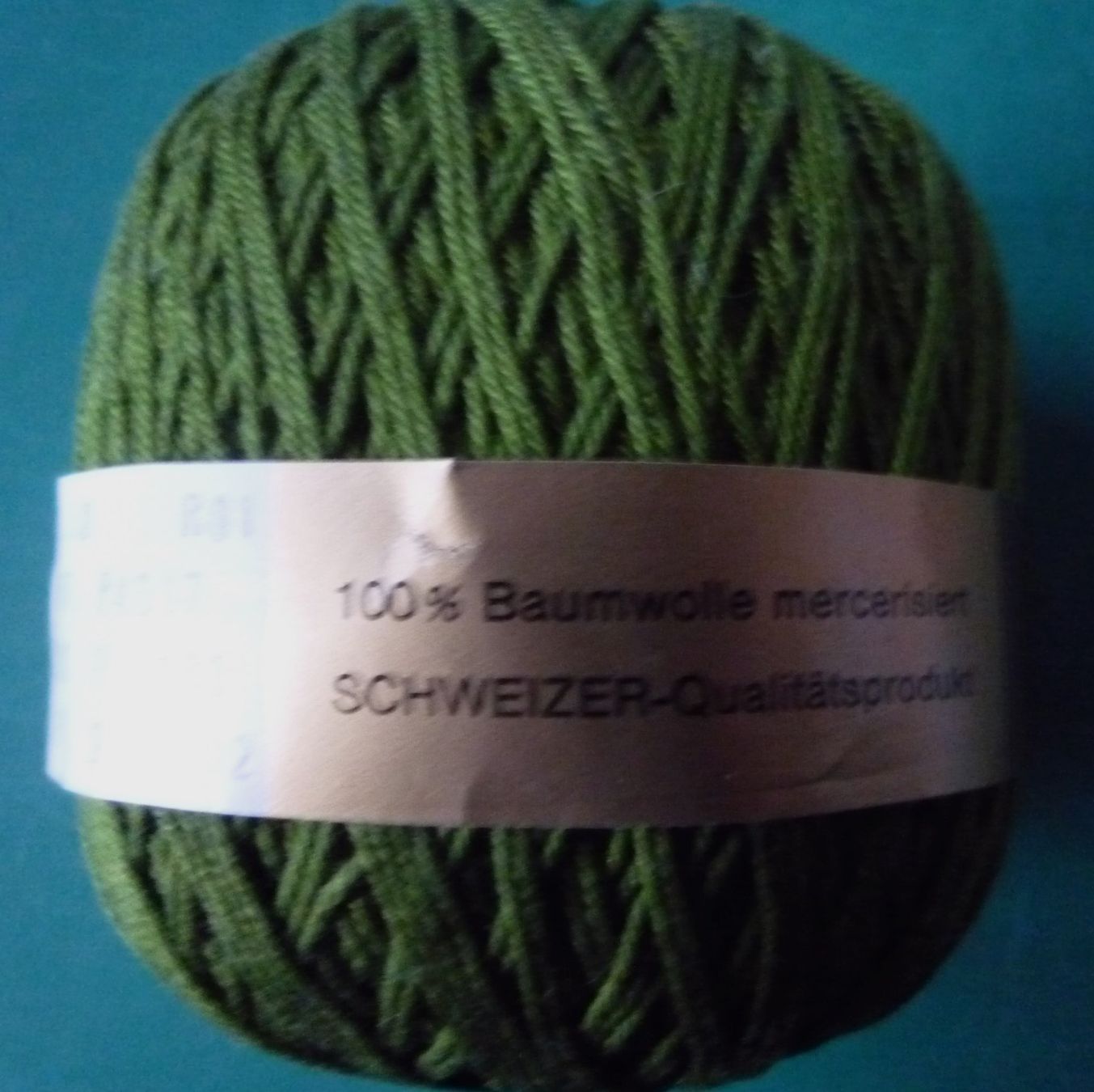 Lana: WEDA-Schulgarn olive-grün – Nuovo (secondo la descrizione) da Rafz venduto da Sonnenblume305 2