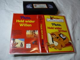 VHS Rarität - Pluto Held wider willen  - Erstausgabe Disney