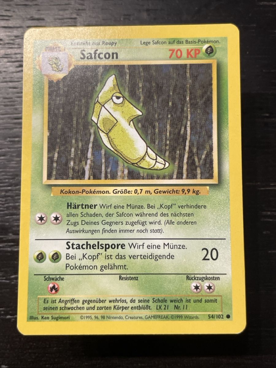 Pokémon Carte collezionabili: Safcon base 54/102 pokemon – Usato da Hugelshofen venduto da Suimosa