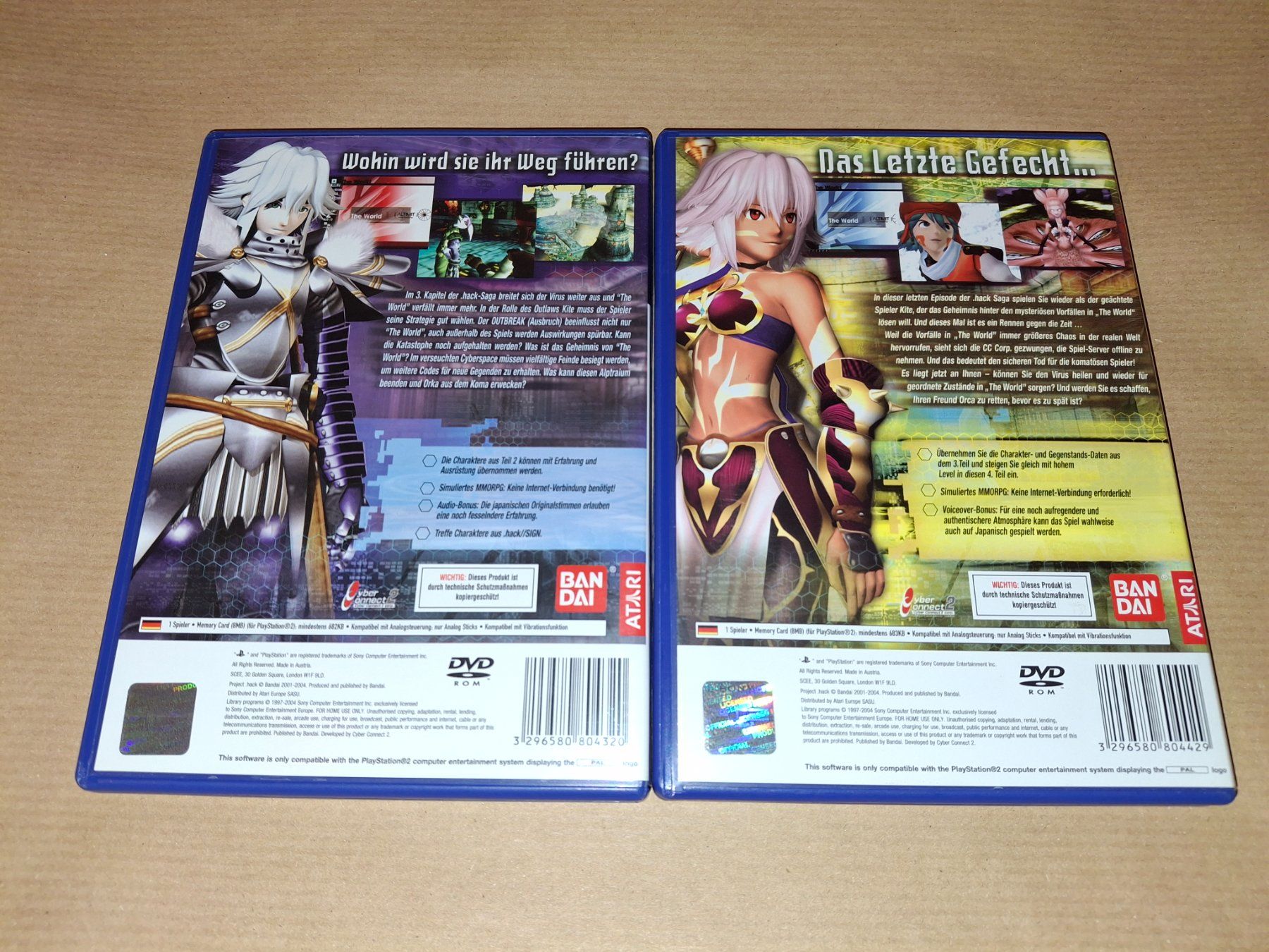 Sony Spiele: .hack dot hack Sammlung Part 1 - 4 PS2 komplett – Gebraucht aus Welschenrohr von r3dux 2
