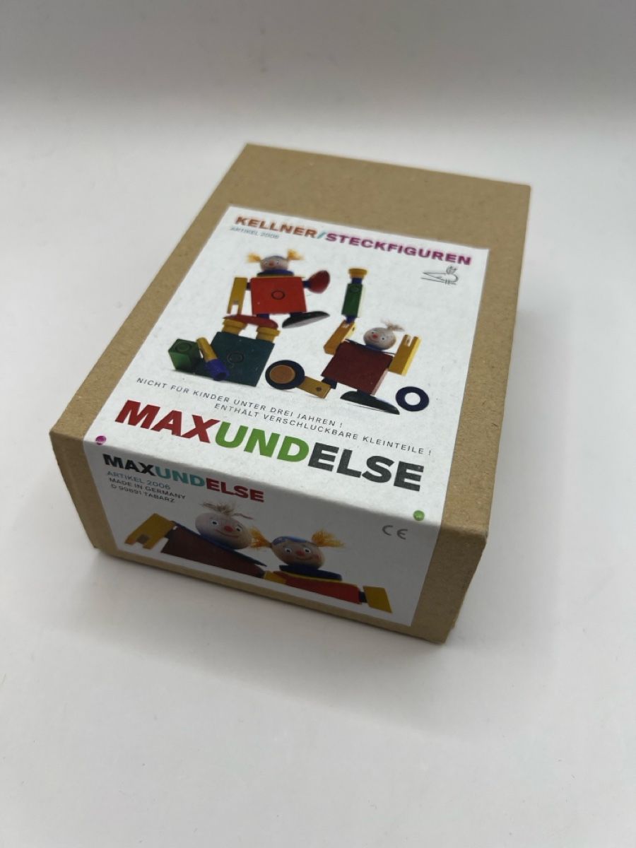 Jouets: Kellner Steckfiguren Max und Else Holzspielzeug – D'occasion à Zuchwil par Commander0