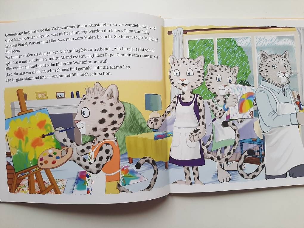 Bücher: Kinderbuch "Leo Schneepard und seine erste Spende", ab 3 J – Gebraucht aus Basel von Renato_hirzi 3