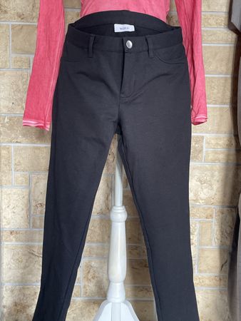 Schwarze Stoffhose Gr.36 Yessica Treggins bequem Baumwolle