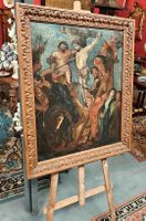 Peinture à l'huile sur toile, XVIII ou XIX siècle, 93 x 74
