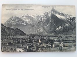Weesen Blick auf die Glarneralpen