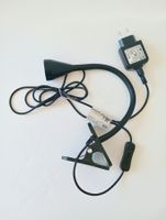 Ikea Klemmlampe, led Nachttischlampe, Leselampe schwarz