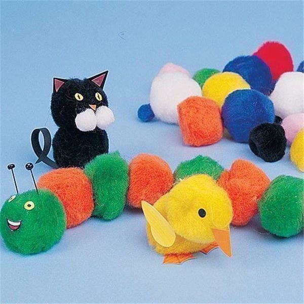 Kit bricolage: 100 BUNTE POMPON - 10mm – Nuovo e nell'imballaggio originale da Kriens venduto da swissgadget 1