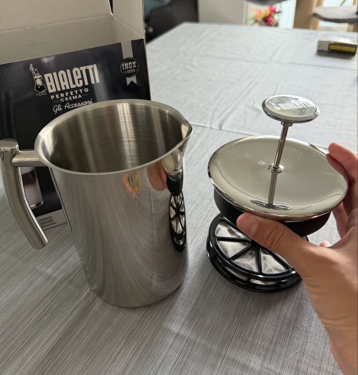 Bialetti Elettrodomestici da cucina: Bialetti Milchschäumer Edelstahl – Nuovo e nell'imballaggio originale da Mellingen venduto da meier.carolinee11 1