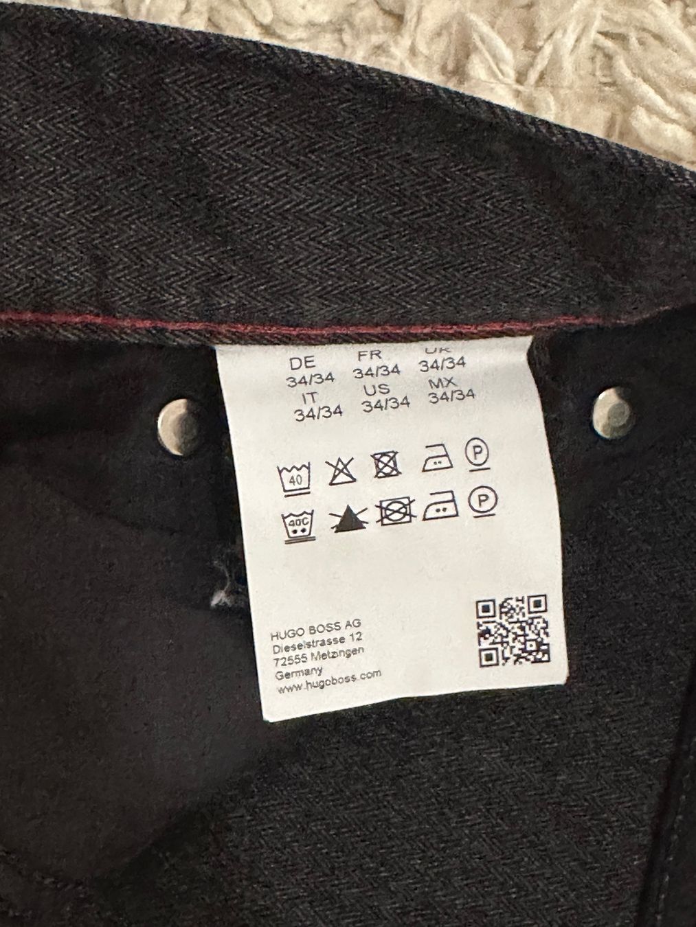 Hugo Boss Jeans: Jeans Hugo Boss Gr. W34 L34 – Usato da Bern venduto da BrandVilla 5
