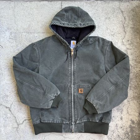 vintage carhartt active jacket L