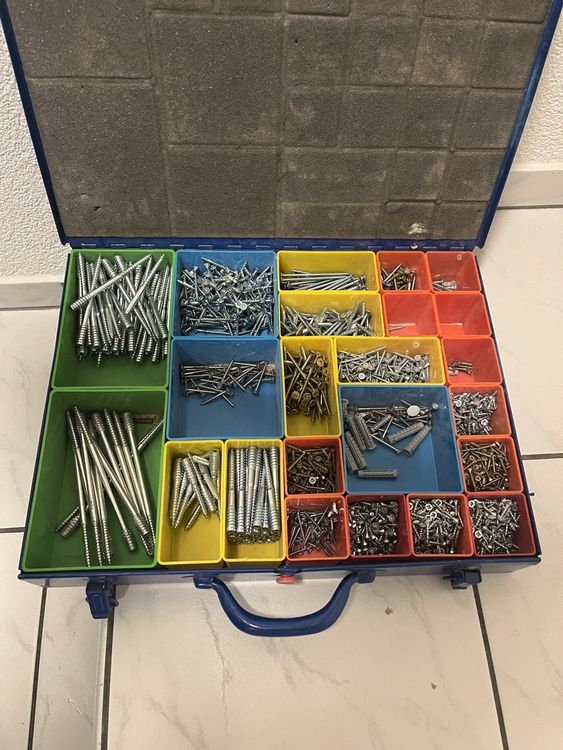 Maritim Schraubenkoffer Schraubenset EDELSTAHL V4A 363tlg