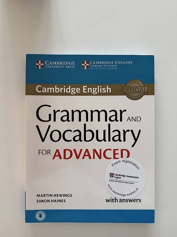 Libri: Grammar and Vocabulary for Advanced – Usato da Oberglatt ZH venduto da dar_9vlg