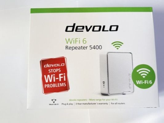 Devolo WiFi: 2 Stk. devolo WiFi 6 Repeater 5400 Mesh – Usato da Hilterfingen venduto da Tomz