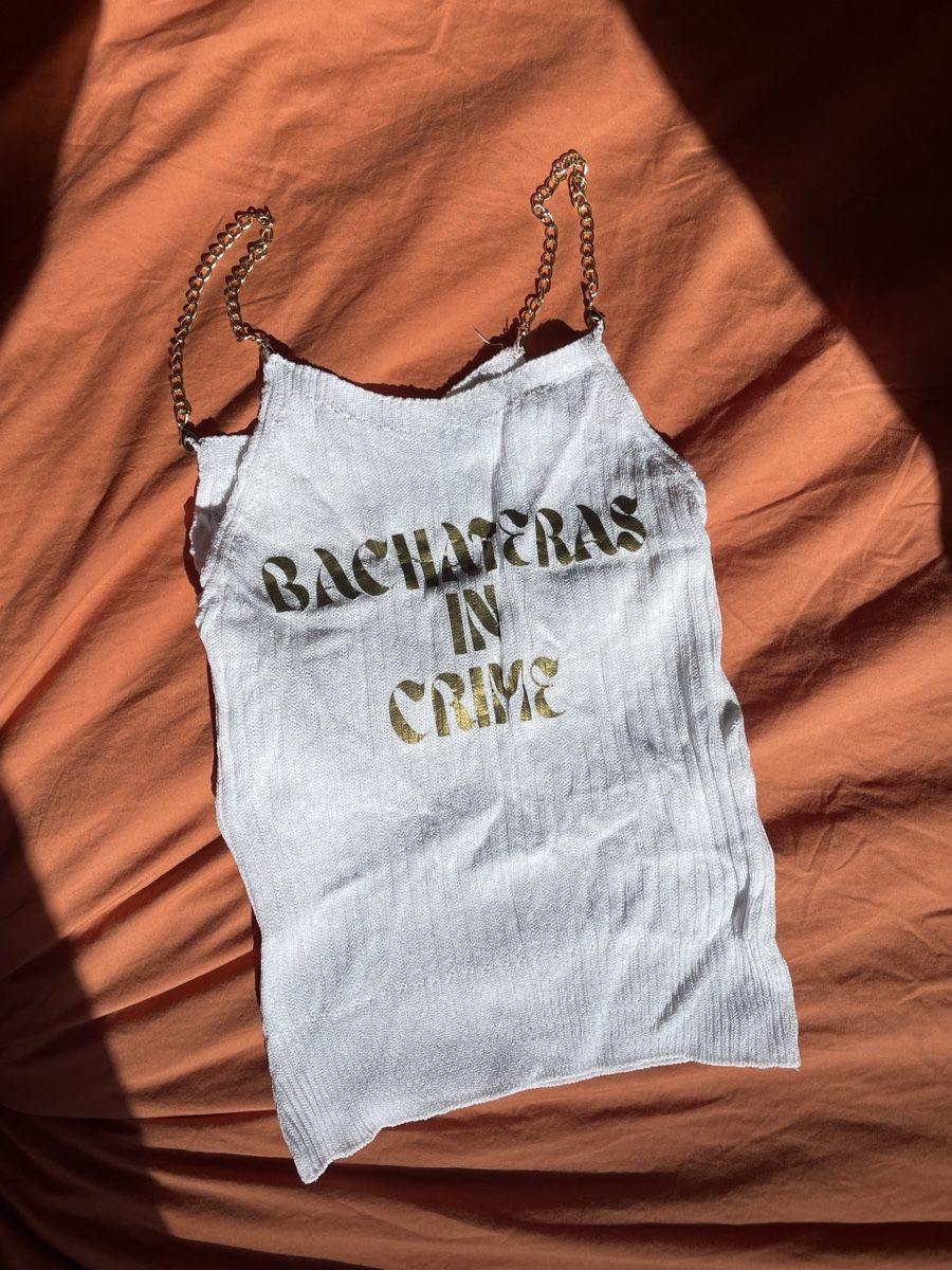 Top: Cooles Sommer Top mit Goldkette, onesize – Nuovo (secondo la descrizione) da Zürich venduto da Carlajimena 4