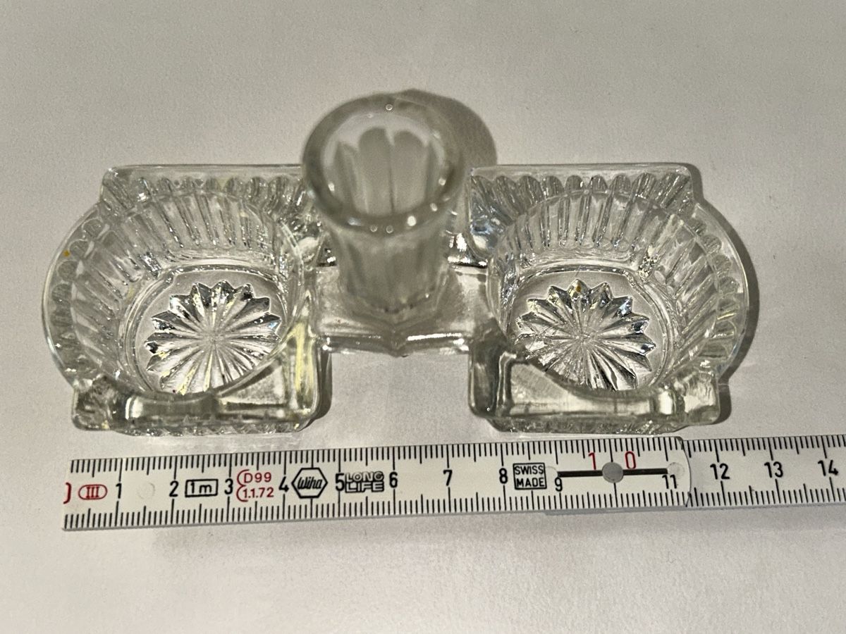 Bicchieri: Salz & Pfeffer Schälchen, antik – Usato da Düdingen venduto da Reconflo 2