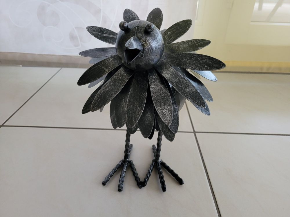 Vogel aus Metall 26x21 cm Kaufen auf Ricardo