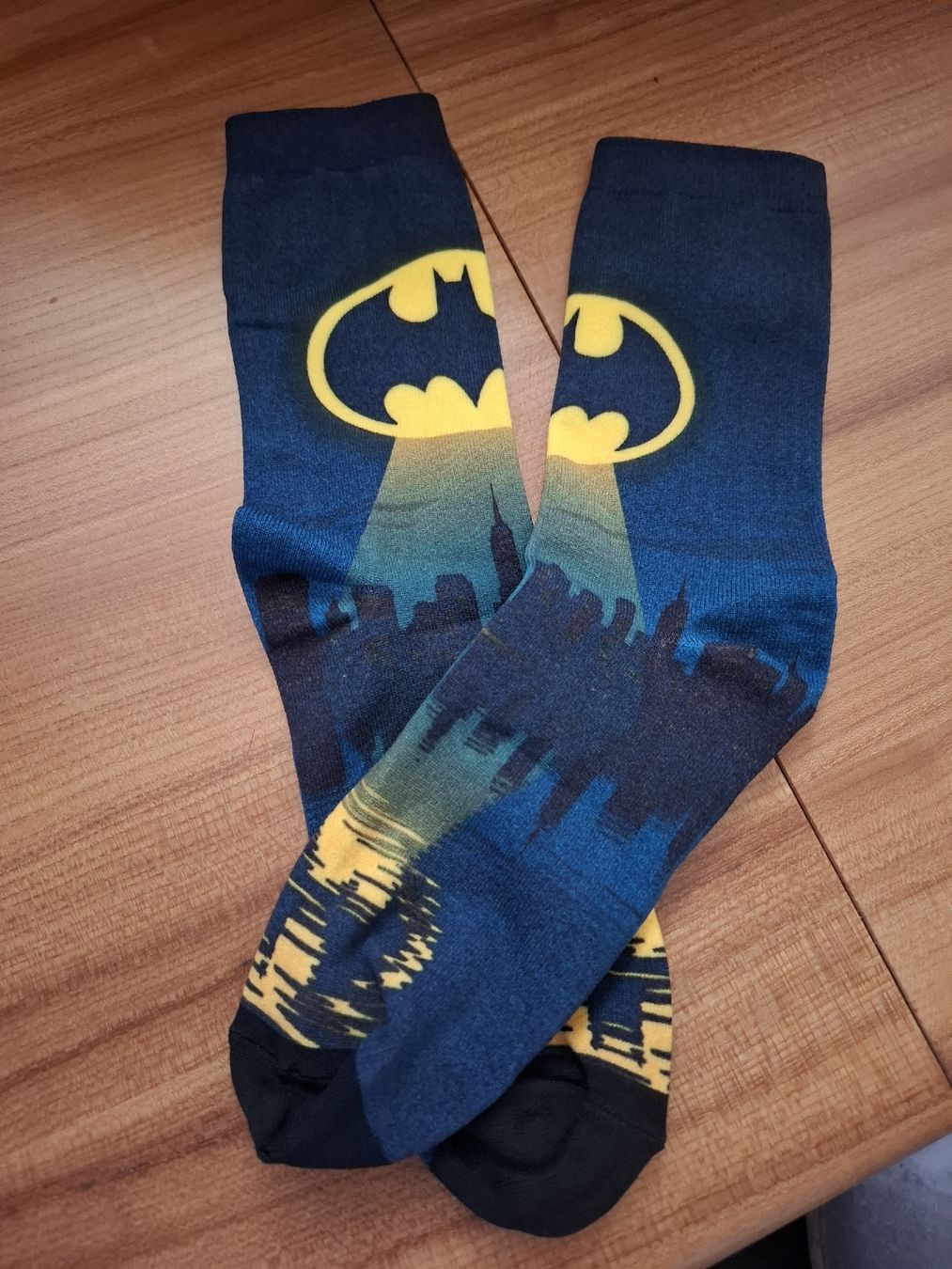 Calze: Batman Socken, Neu, Grösse 36-42, Comic, Superheld, Top! – Nuovo e nell'imballaggio originale da Aarberg venduto da Happy058