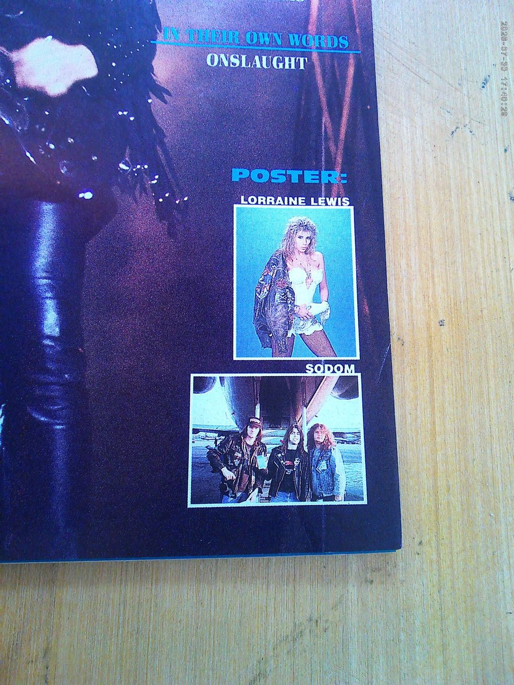 Riviste & Magazine: METAL HAMMER 17/89 - BLACK SABBATH Sodom MSG Testament – Usato da Zofingen venduto da mooni89 1