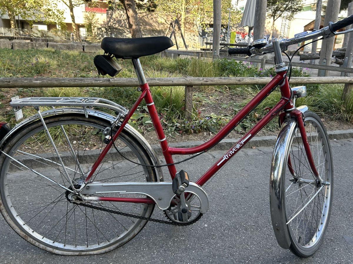 Biciclette: Kindervelo Mädchen Traveller – Usato da Basel venduto da Nyarlatothep