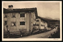 Valcava /Münsterthal, Ortspartie mit St