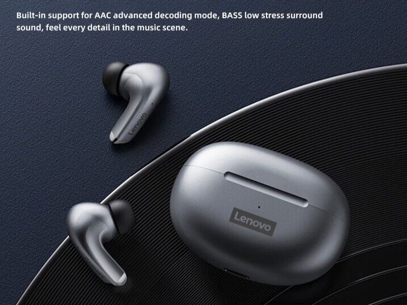 Lenovo LP5 Bluetooth Kopfhörer mit Touchbedienung 6