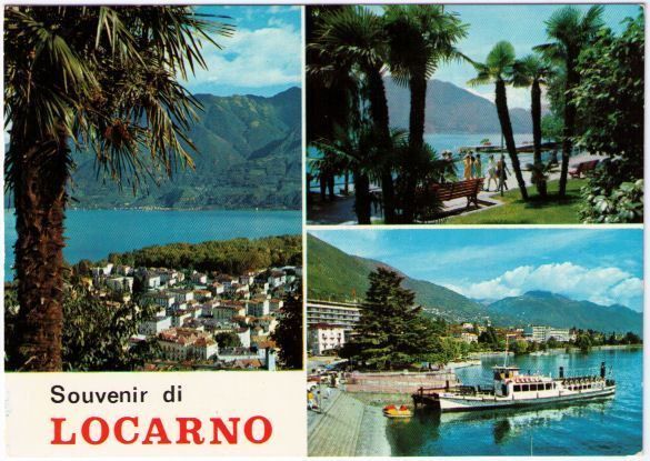 Cartoline postali: Locarno - 3 Bild AK – Usato da Binningen venduto da Mountainrider