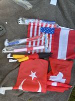 Grosse Sammlung diverser Länderflaggen – Perfekt für Sammler