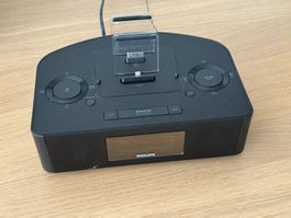 Philips AJ7260D Uhrenradio – Dual Dock (Lightning + 30-Pin)