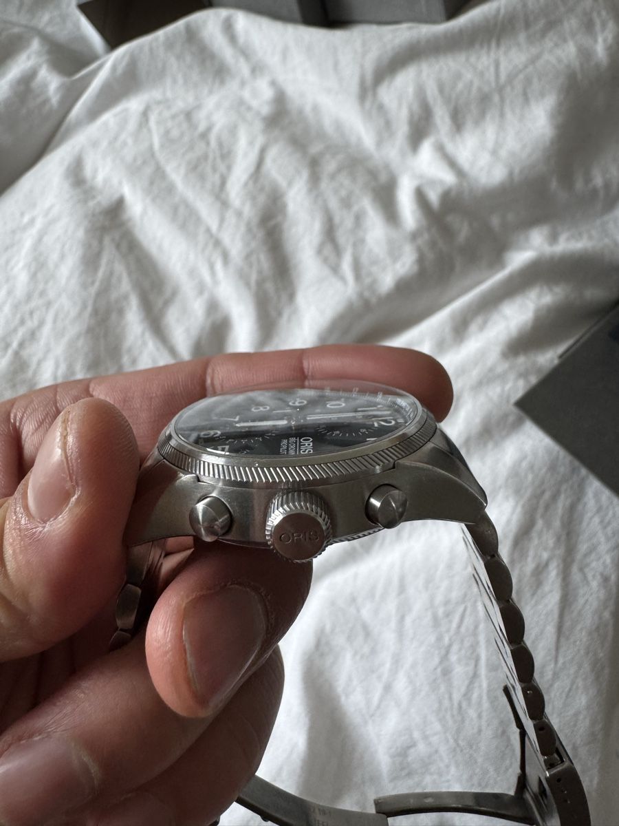 Oris Orologi: Oris Big Crown ProPilot Chronograph - Full Set – Usato da St. Gallen venduto da tob_6lfn 3