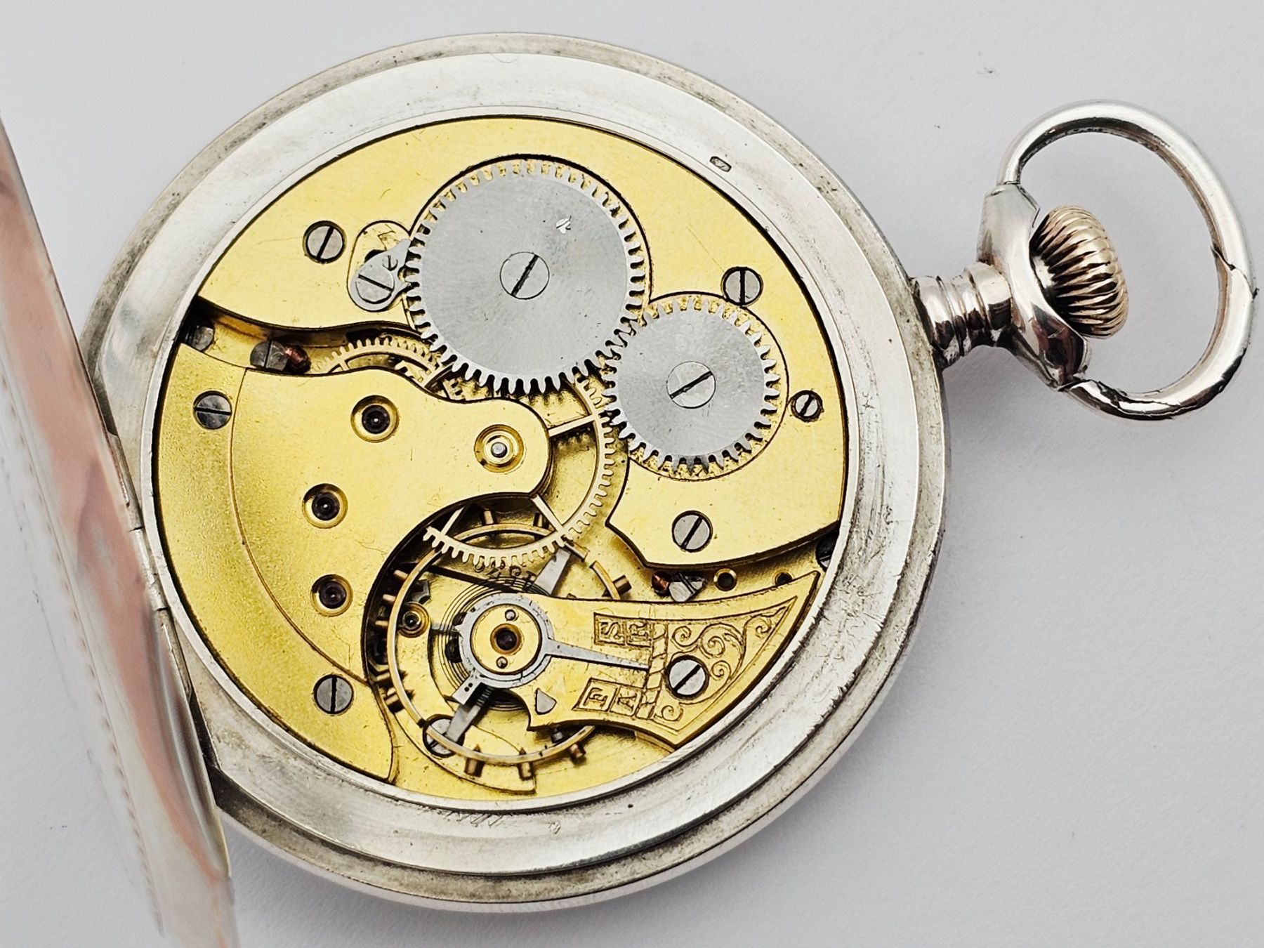 Uhren: M. Horoschowski Bern Taschenuhr 800 Silber – Gebraucht aus Bassersdorf von AnkerWatch 3