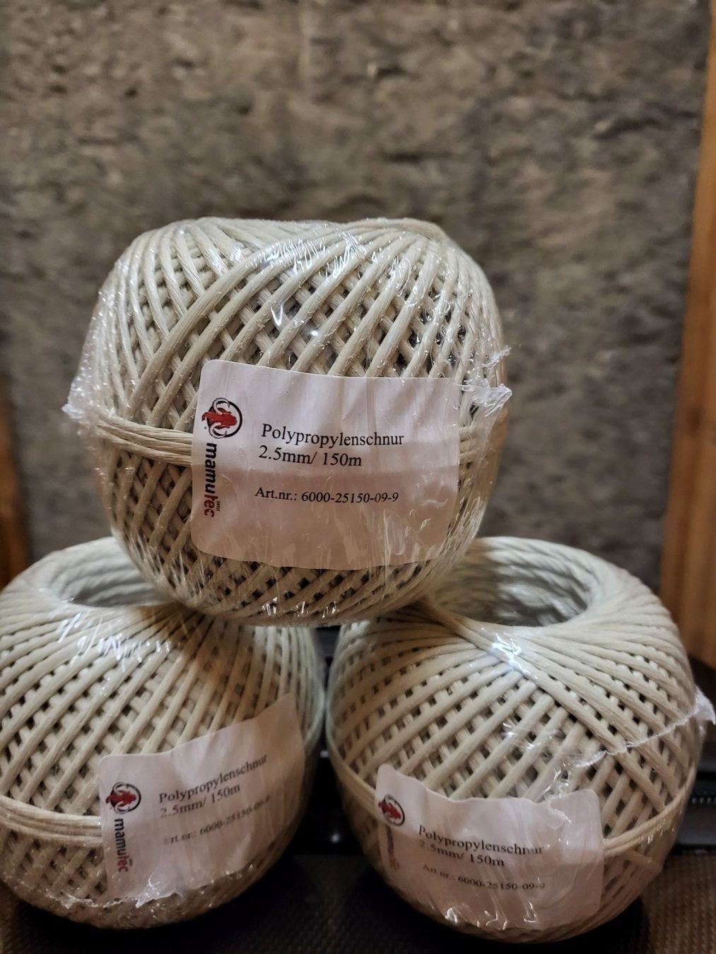 Mamutec Attrezzatura da arrampicata: Mamutec Schnur 3 Stück – Nuovo e nell'imballaggio originale da St. Gallen venduto da Nummer9 1